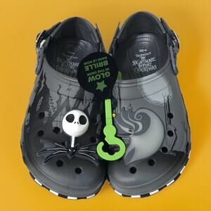 Disney Nightmare Before Christmas Jack Zero Adult Shoes Crocs Men M7 - W9 Women